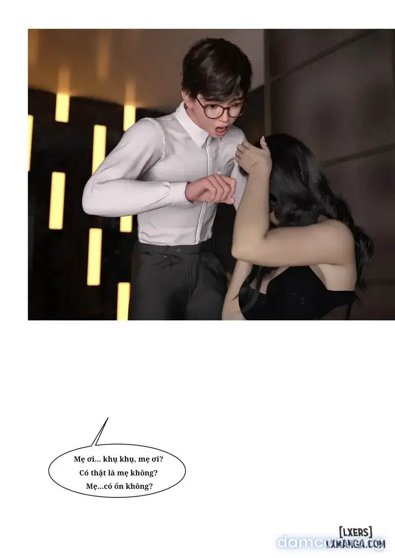 Mẹ tôi bị thằng bạn chơi. 