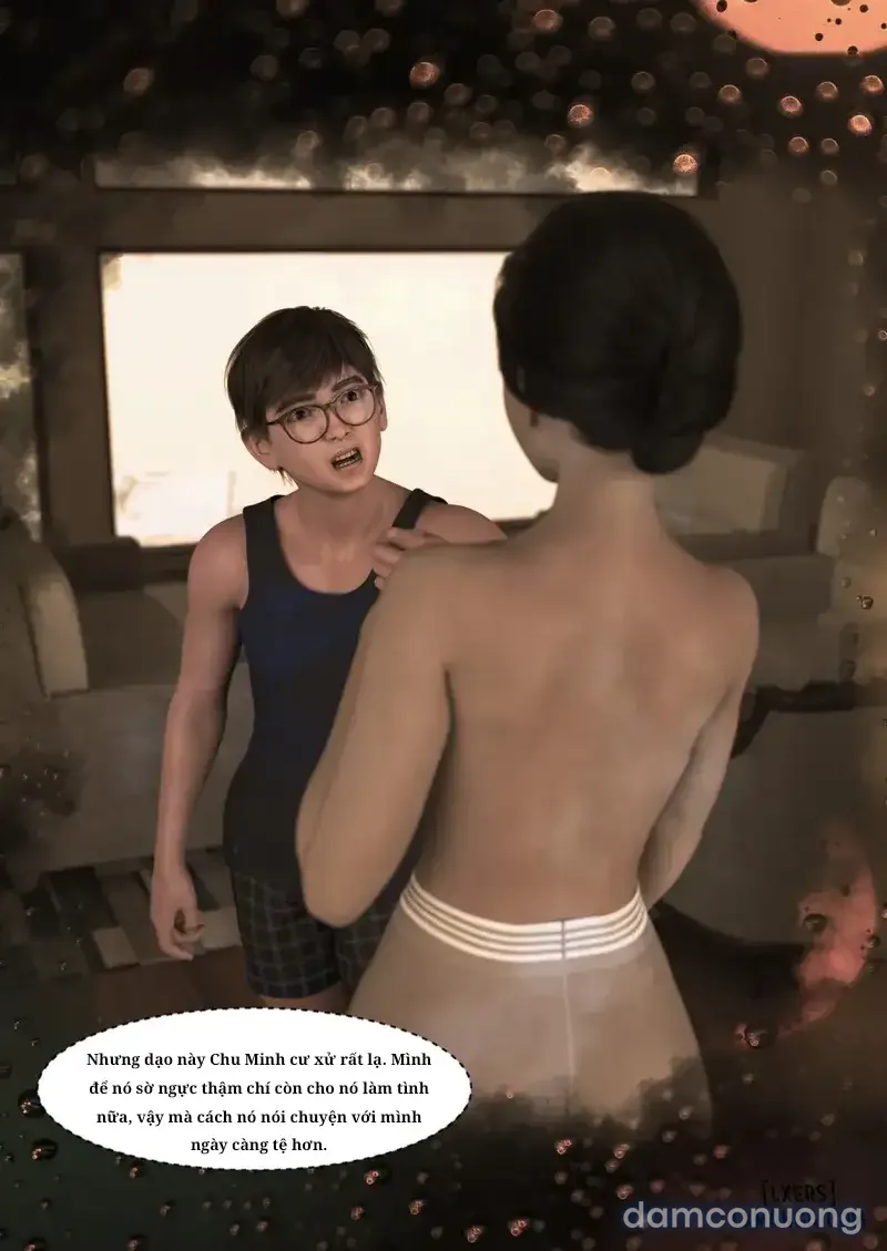 Mẹ tôi bị thằng bạn chơi. 
