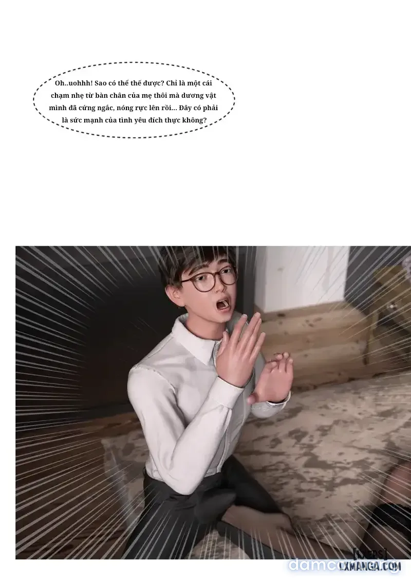 Mẹ tôi bị thằng bạn chơi. 
