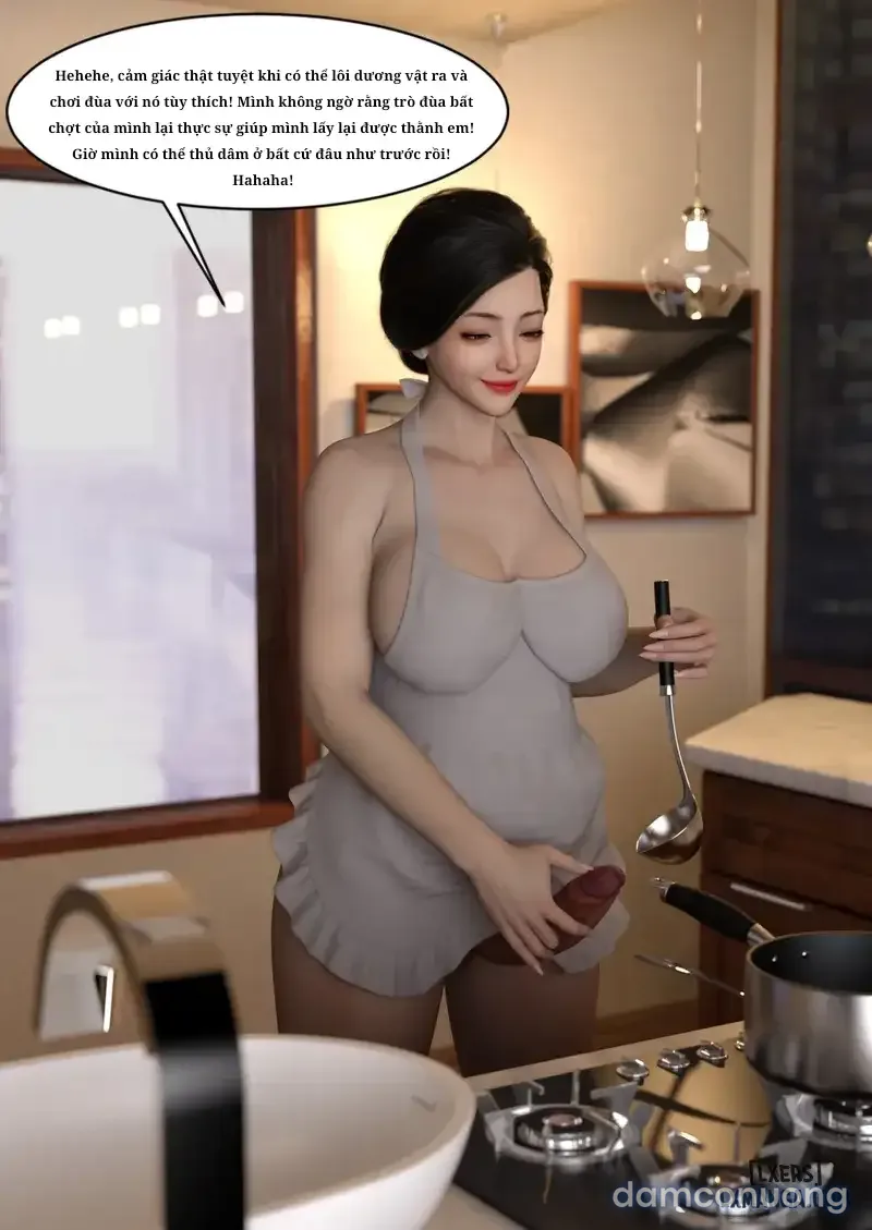 Mẹ tôi bị thằng bạn chơi. 