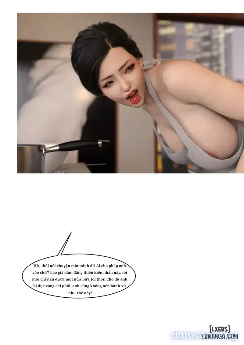 Mẹ tôi bị thằng bạn chơi. 