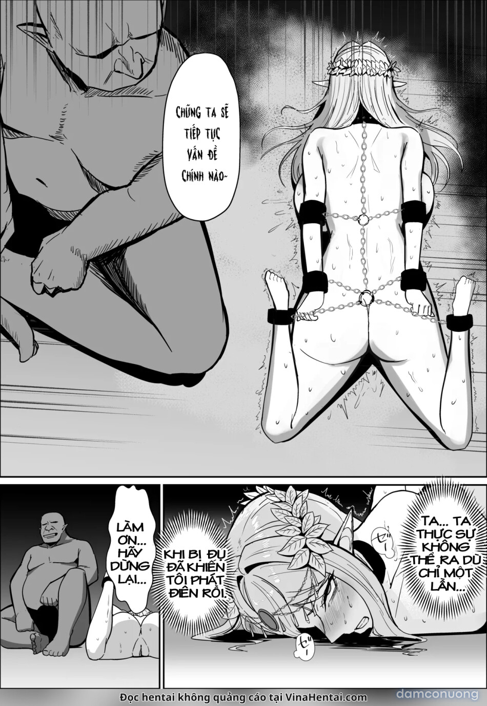 Torawareta Elf Touzen Seidorei no Kei 