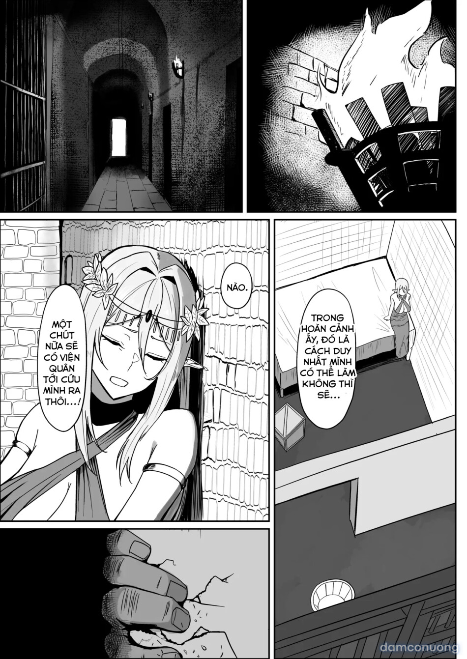 Torawareta Elf Touzen Seidorei no Kei 