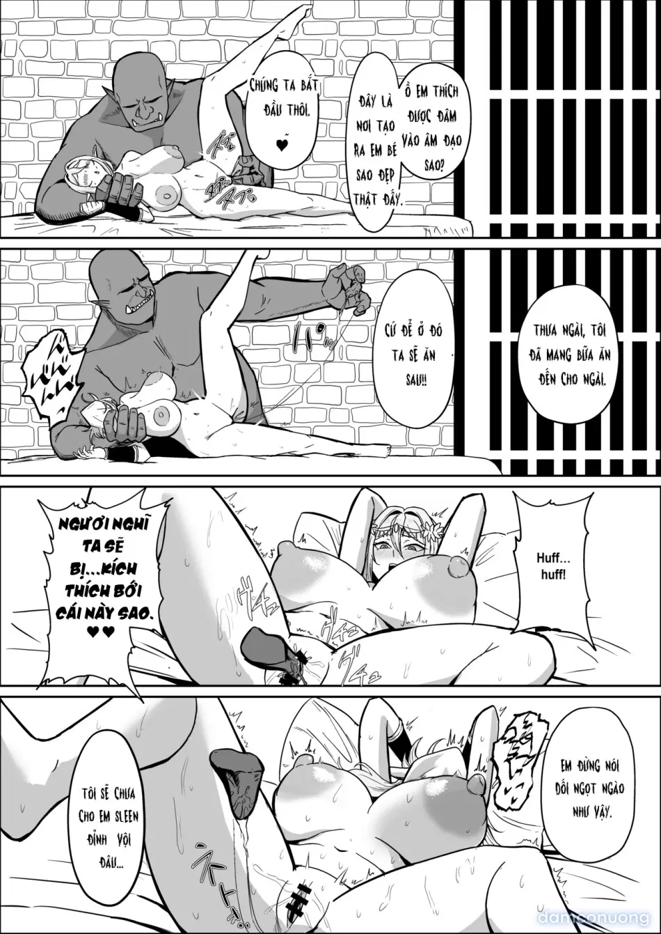 Torawareta Elf Touzen Seidorei no Kei 