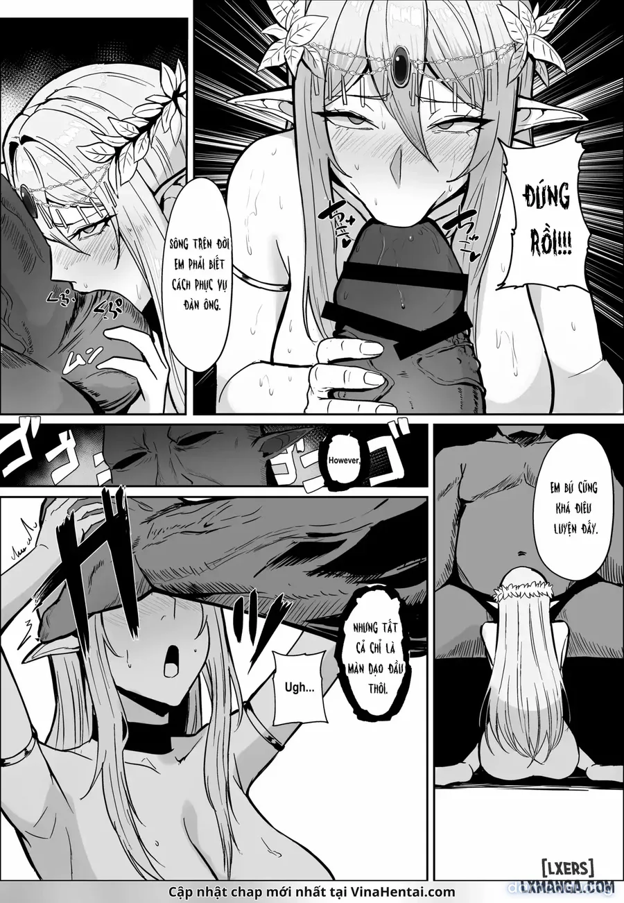 Torawareta Elf Touzen Seidorei no Kei 