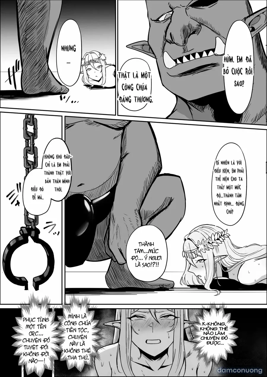 Torawareta Elf Touzen Seidorei no Kei 