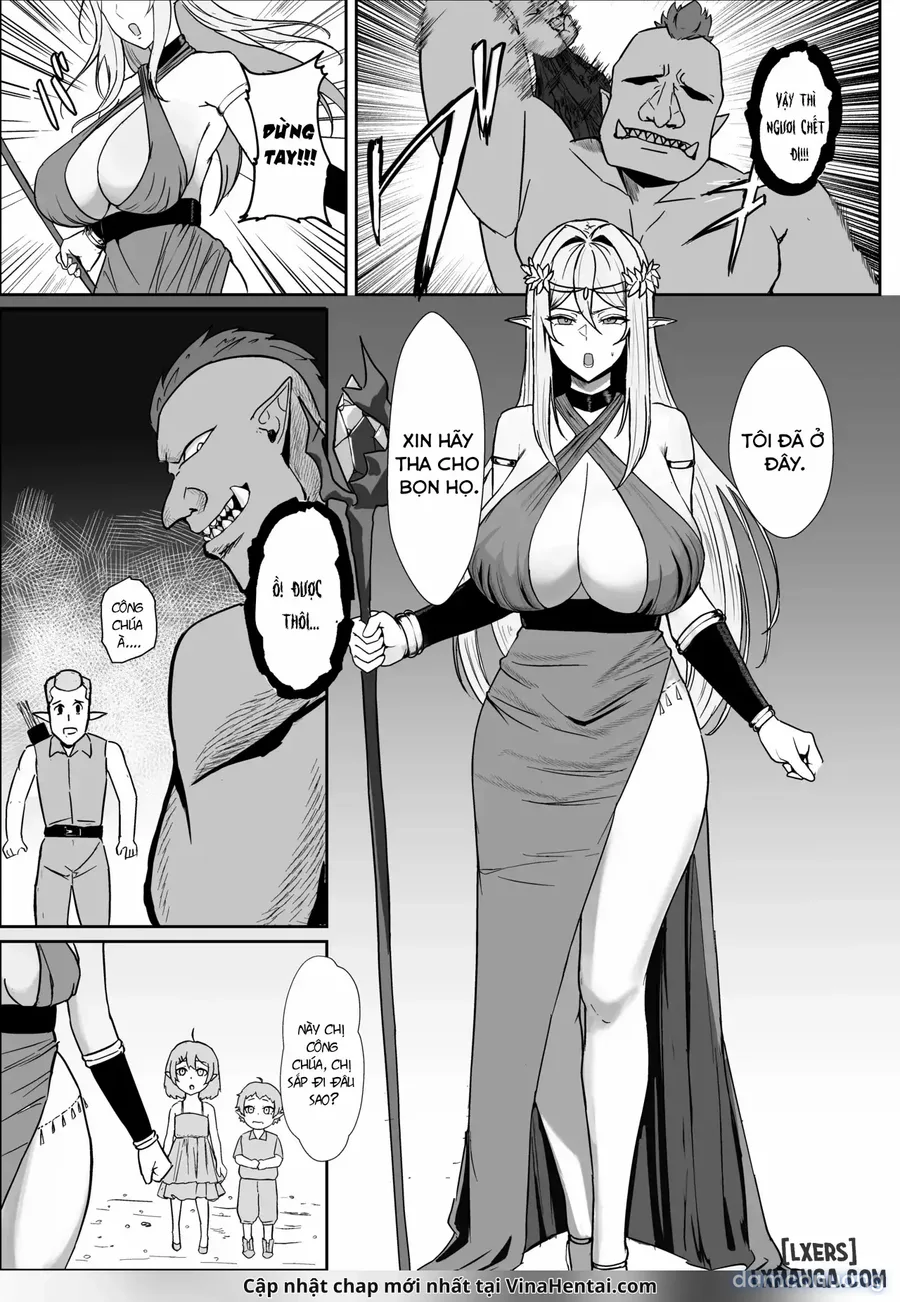 Torawareta Elf Touzen Seidorei no Kei 