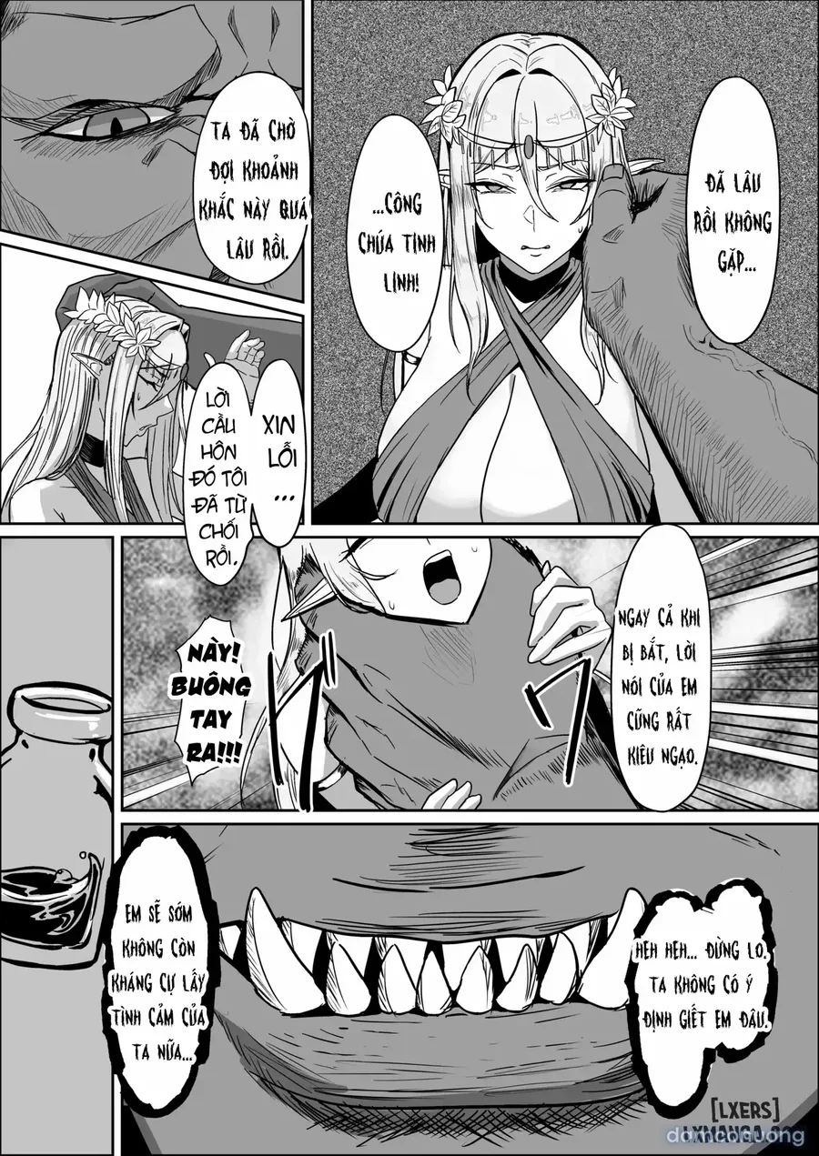 Torawareta Elf Touzen Seidorei no Kei 