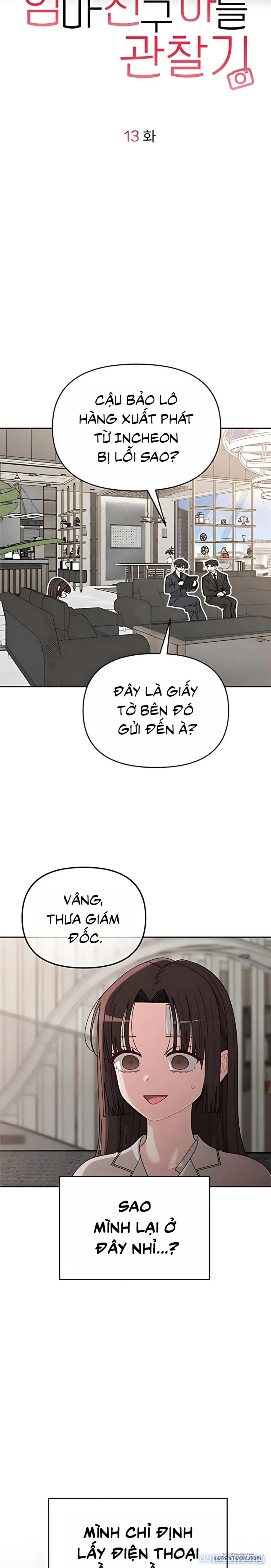 Nhật Ký Quan Sát Con Trai Bạn Mẹ 