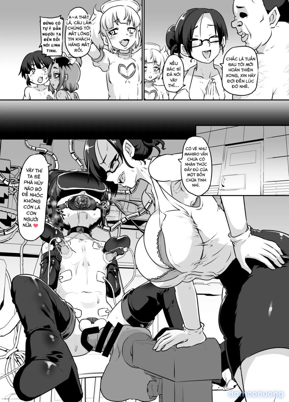 [Nikuyakitei (Nikuyaki)] Mesuiki Shinsatsushitsu+ | Femboy cum clinic 