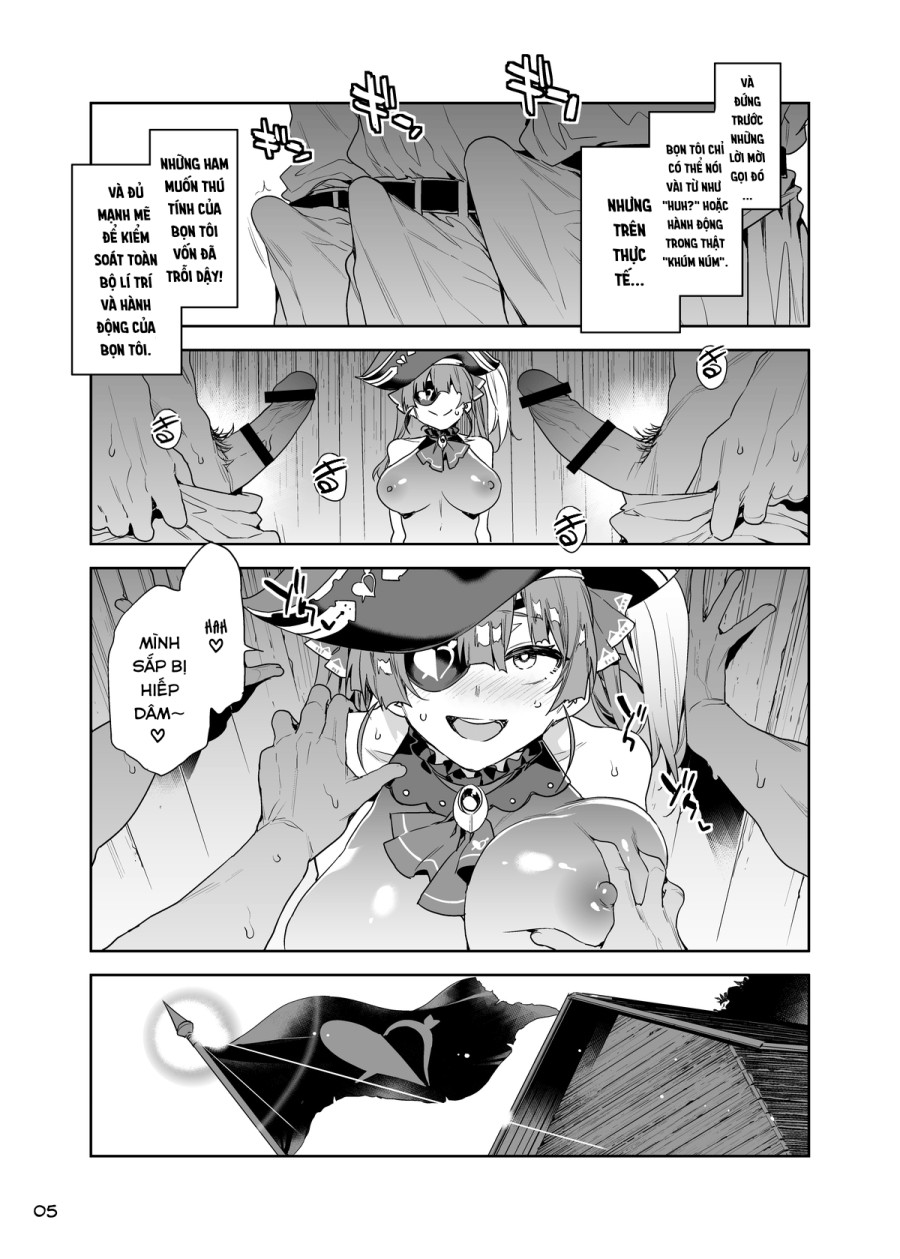 [Mizuryu Kei - Alice no Takarabako) Thuyền Trưởng Marine bị Horny. [Marine Senchou wa Hi Goui no Ue de Wakarasaretai] 