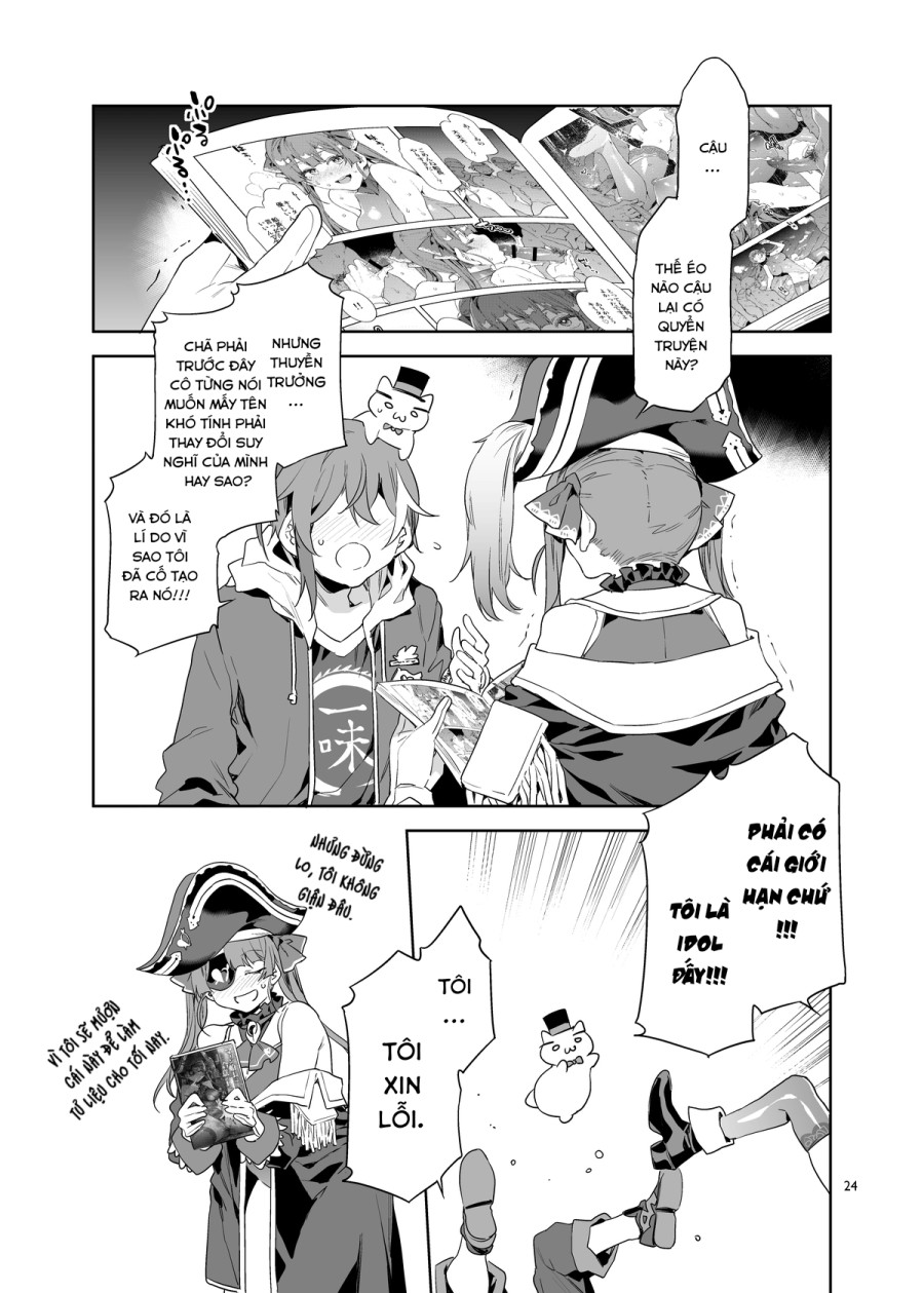 [Mizuryu Kei - Alice no Takarabako) Thuyền Trưởng Marine bị Horny. [Marine Senchou wa Hi Goui no Ue de Wakarasaretai] 