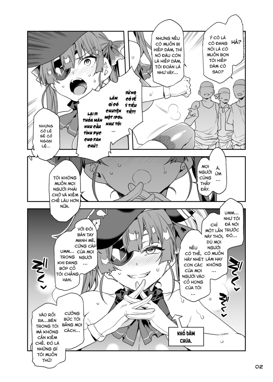 [Mizuryu Kei - Alice no Takarabako) Thuyền Trưởng Marine bị Horny. [Marine Senchou wa Hi Goui no Ue de Wakarasaretai] 