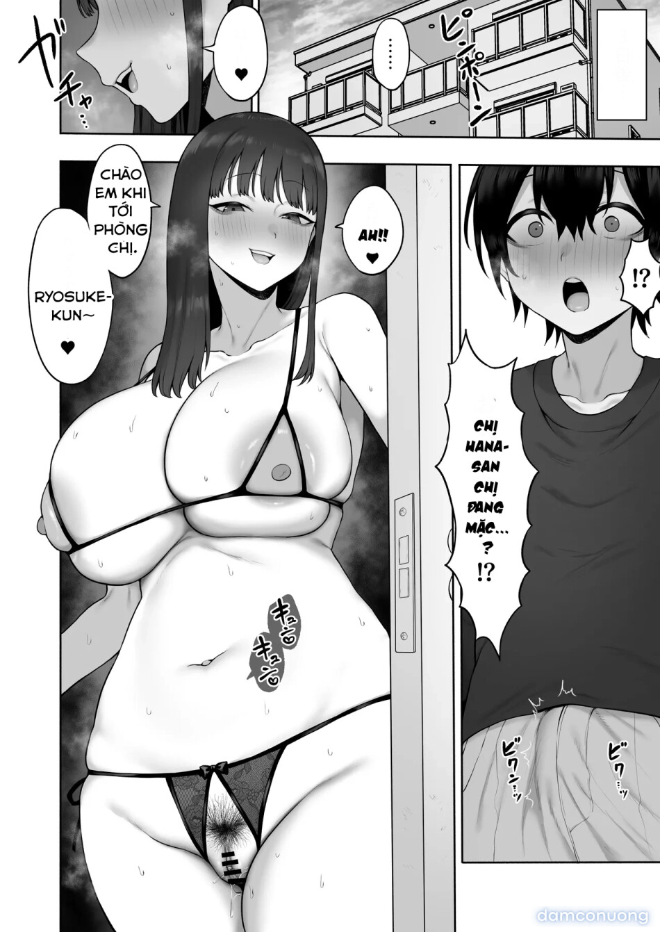 Seisochippoi noni gehin na kotobadzukai de oho aegi shichau kinjo no kyonyuu oneesan to noukou icha rabu ecchi suru hanashi 