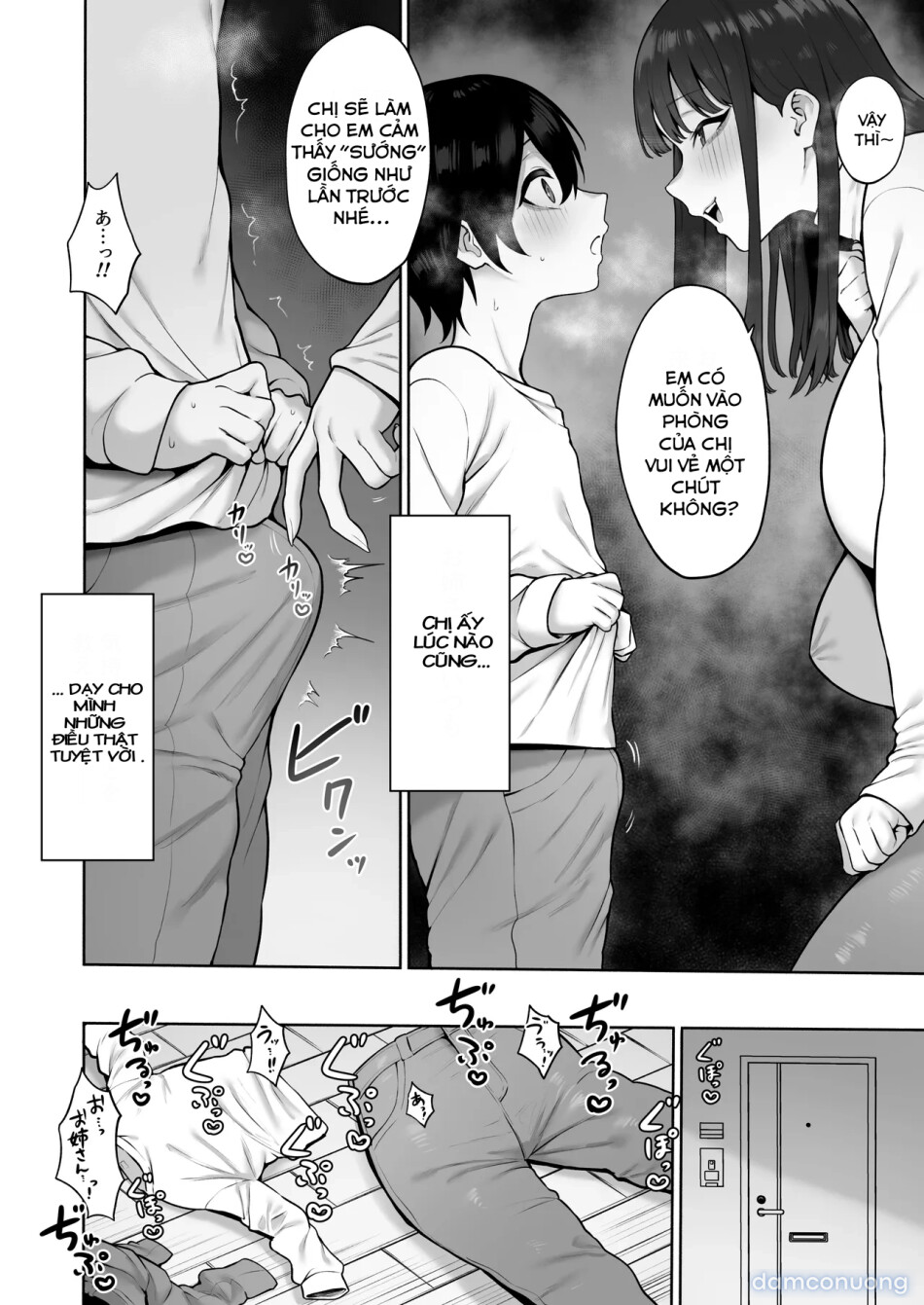 Seisochippoi noni gehin na kotobadzukai de oho aegi shichau kinjo no kyonyuu oneesan to noukou icha rabu ecchi suru hanashi 