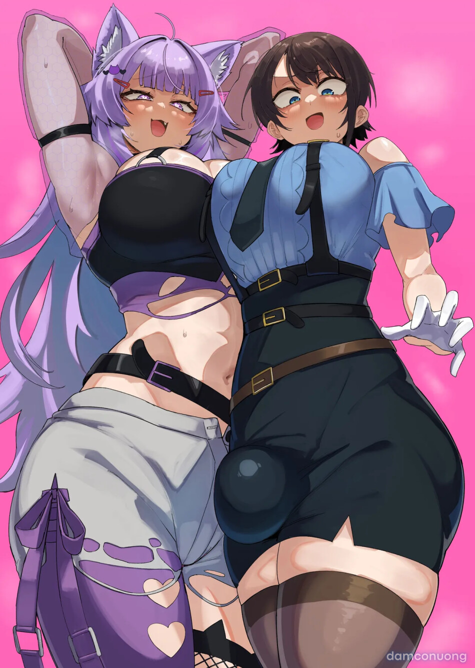 Oozora Subaru, Nekomata Okayu 
