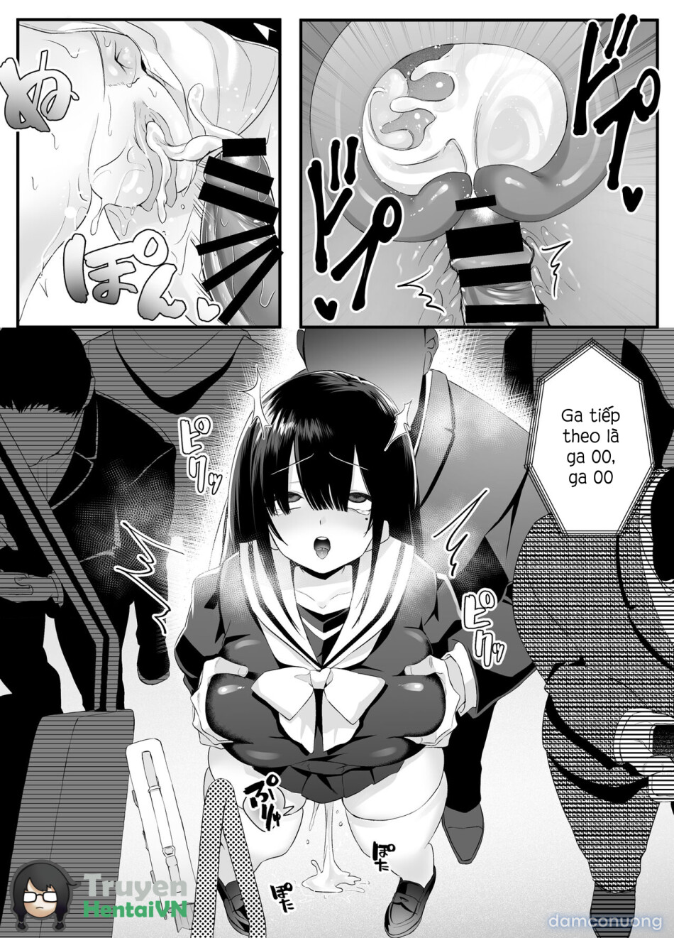 Fujun Isei Kouyuu shitara Soku Taigaku no Seijun Muku na Gakuensei ni Itazura ~Densha Chikan Hen~ 