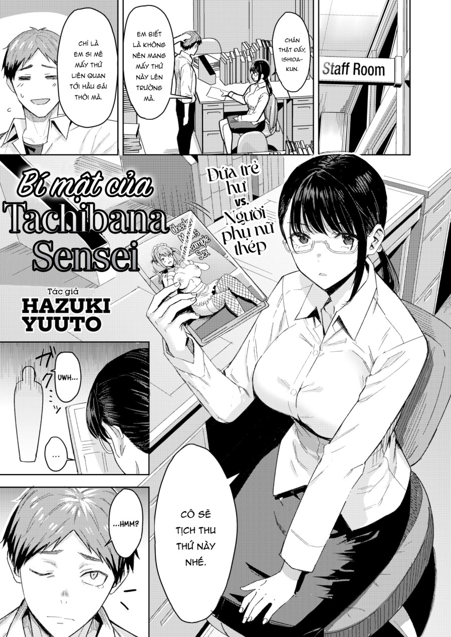 Bí mật của Tachibana-sensei! 