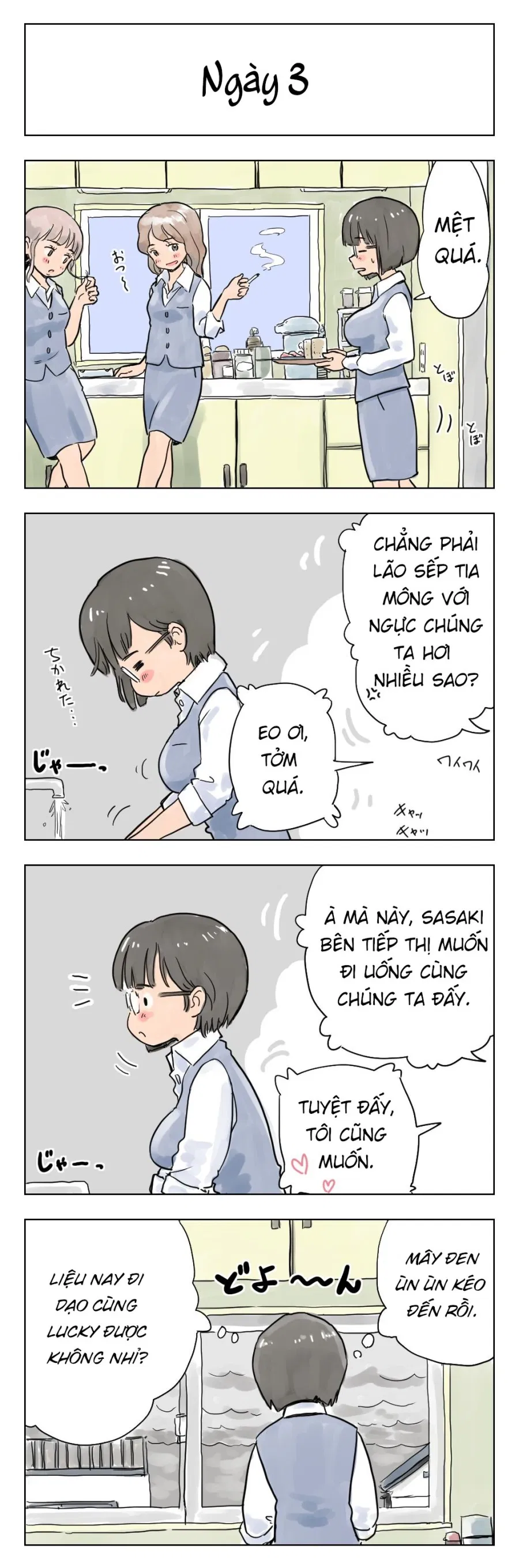 Gái đeo kính ngực bự sẽ làm tình với chó của cô ấy sau 100 ngày! 