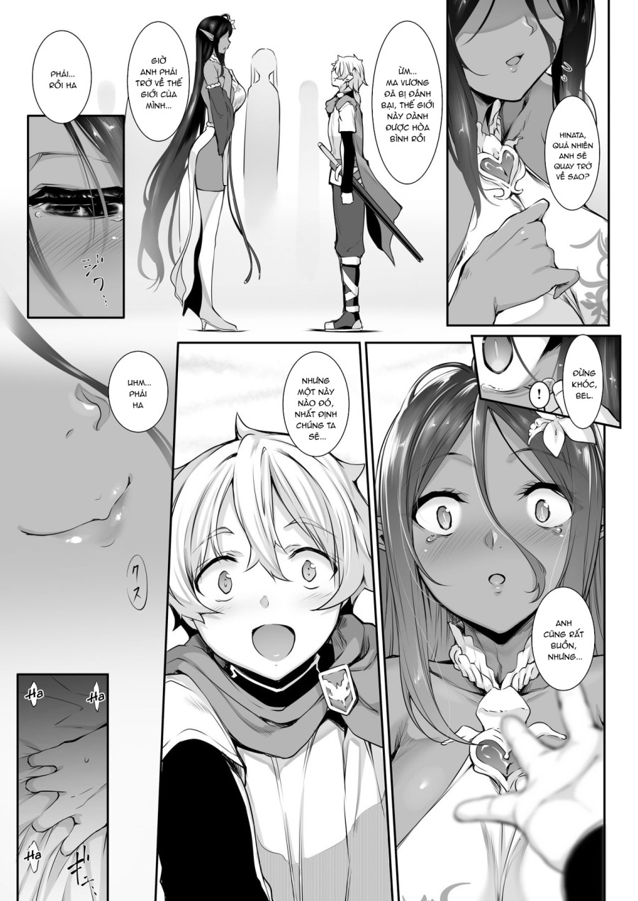 Cô nàng Dark Elf vì quá yêu tôi mà theo đuổi tôi từ thế giới khác 