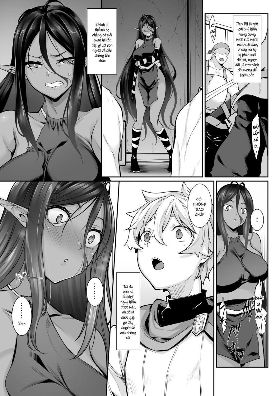 Cô nàng Dark Elf vì quá yêu tôi mà theo đuổi tôi từ thế giới khác 