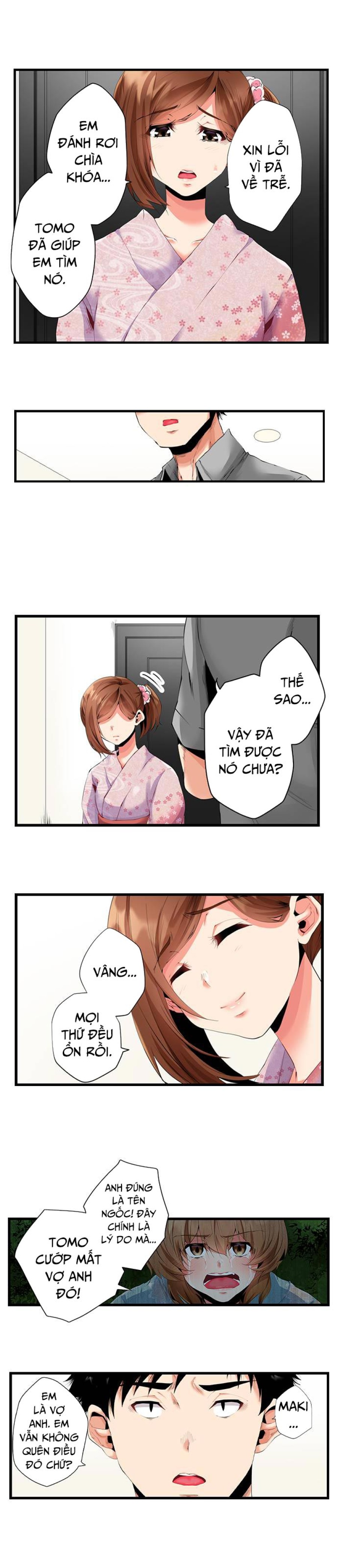 NTR Cô Hàng Xóm Ngay Trong Phòng Của Chồng Cô Ấy 