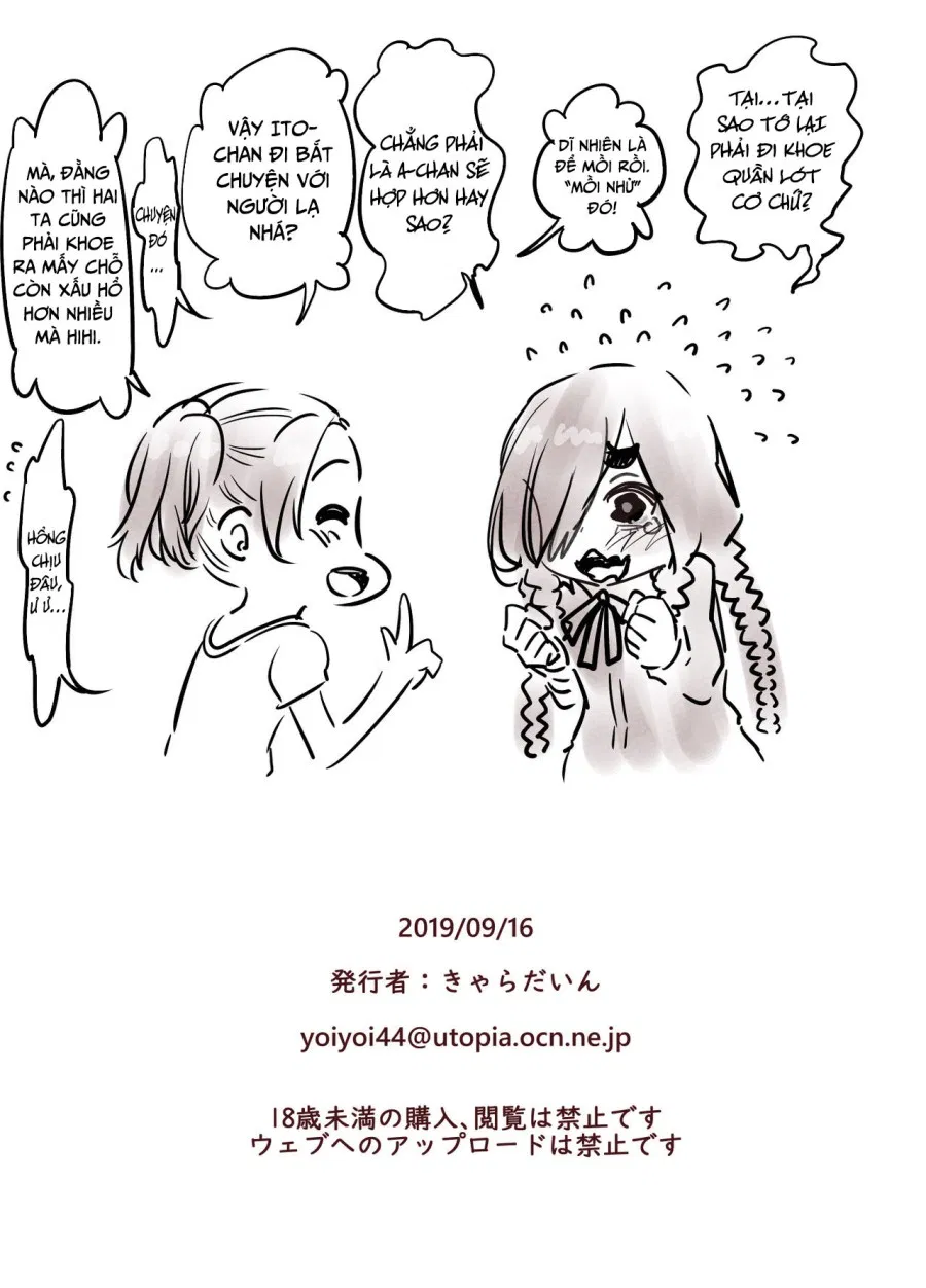 Bao nhiêu lâu nữa thì cơ thể của hai bé Loli được phủ đầy bởi tinh dịch 