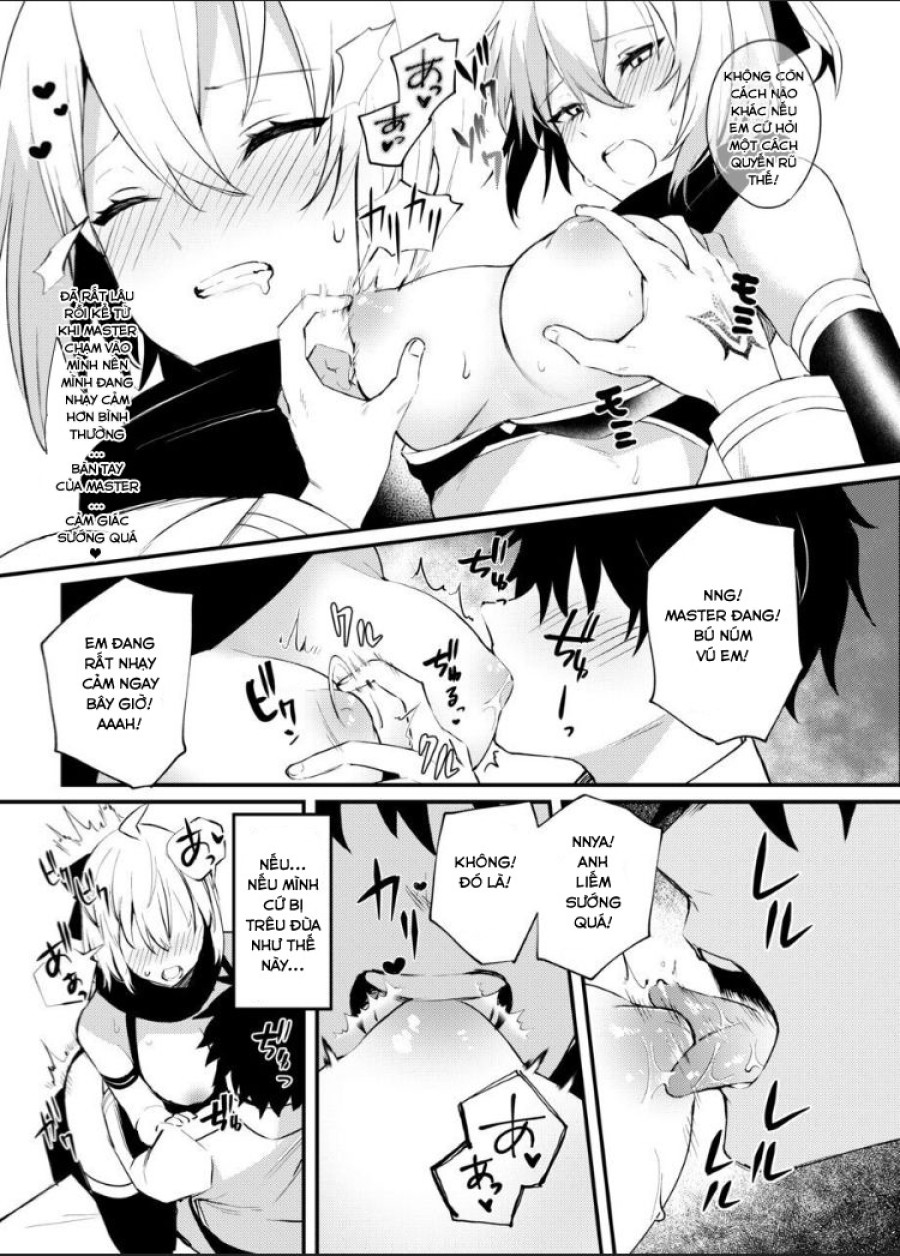 Okita-san không thể chịu được nữa! 
