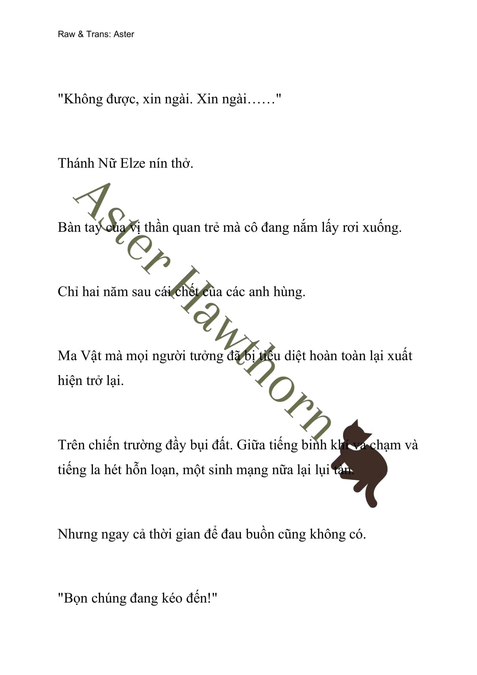 [NOVEL] Anh Hùng Khao Khát Sự Sa Ngã Của Thánh Nữ 