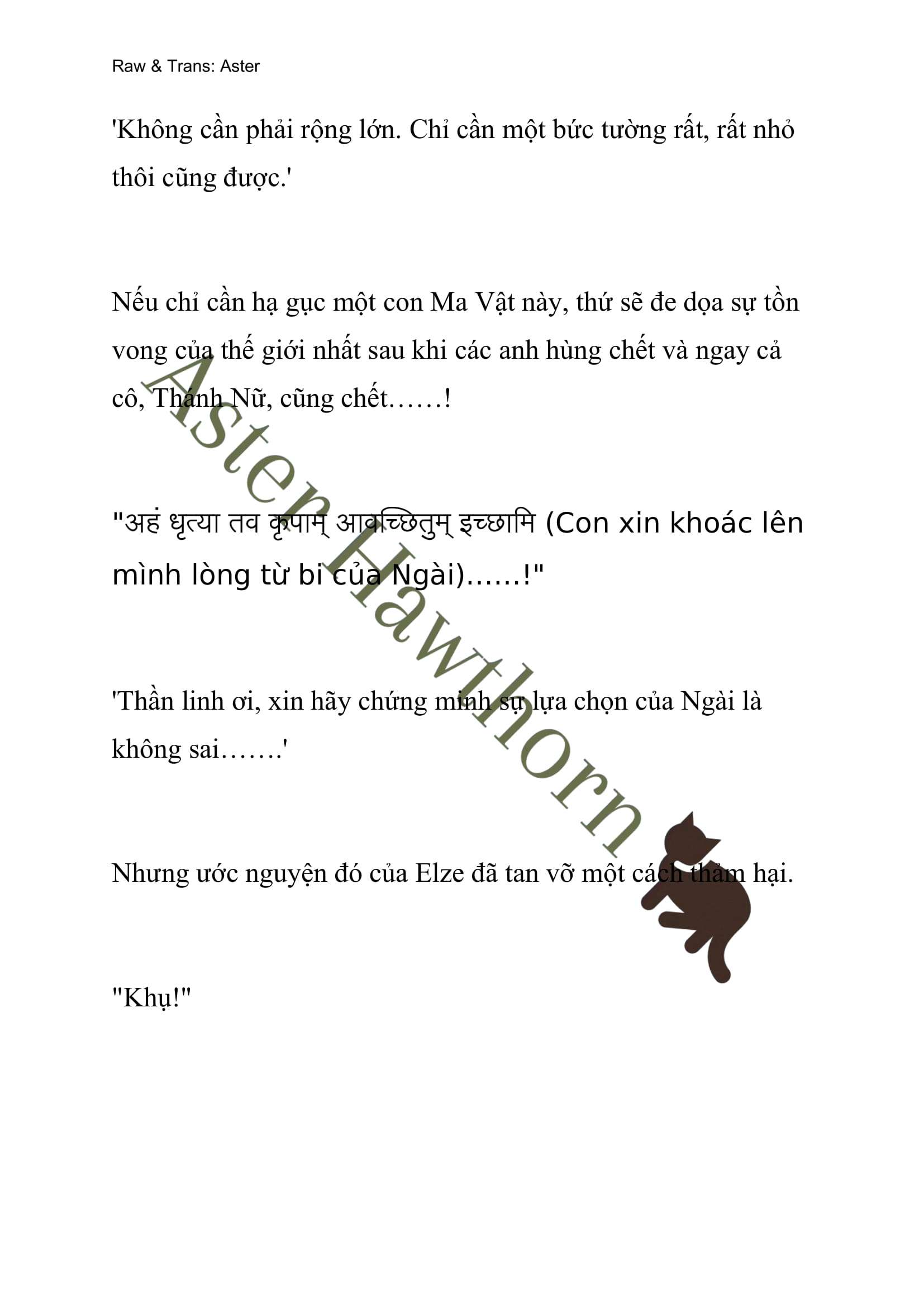 [NOVEL] Anh Hùng Khao Khát Sự Sa Ngã Của Thánh Nữ 