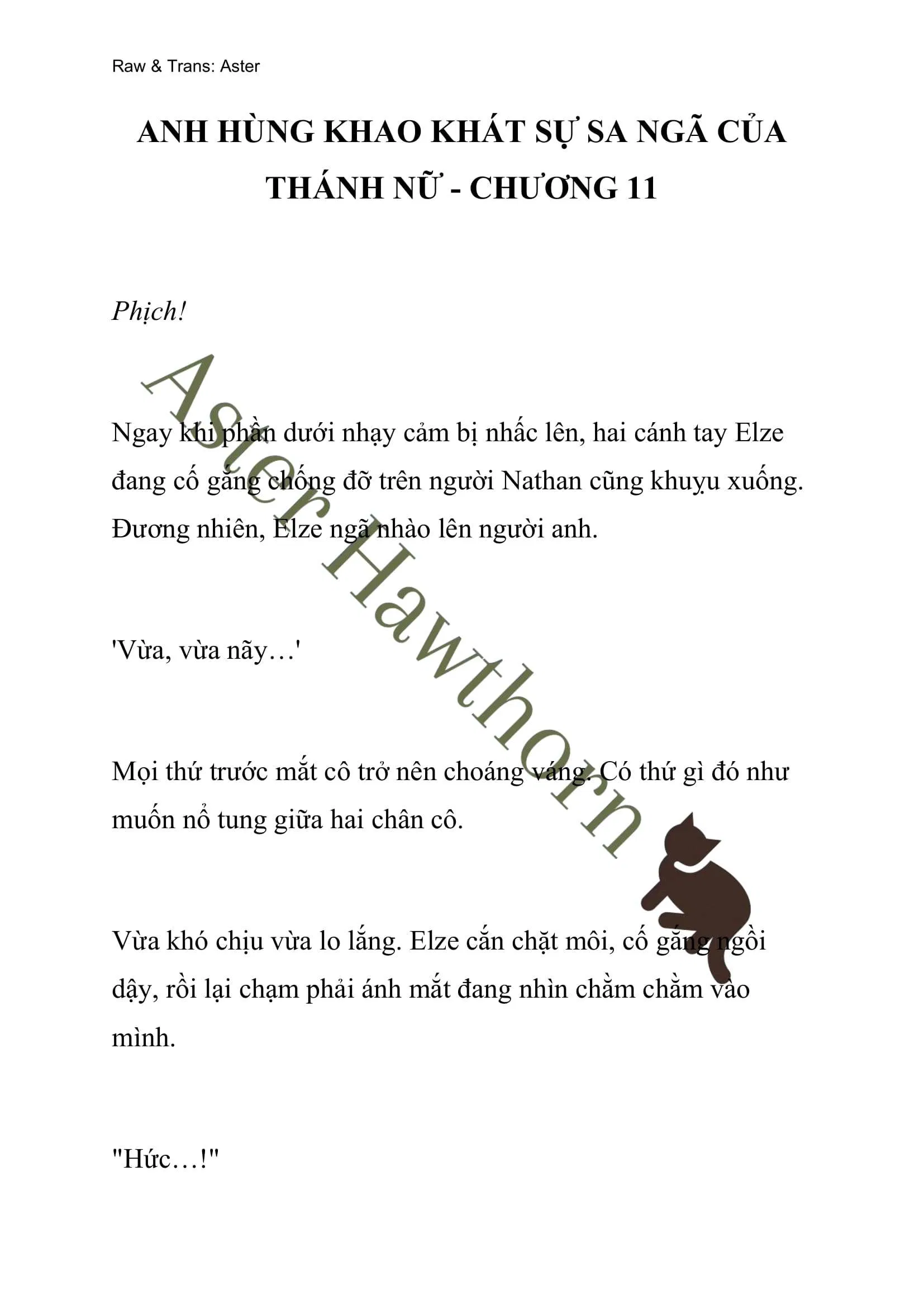 [NOVEL] Anh Hùng Khao Khát Sự Sa Ngã Của Thánh Nữ 