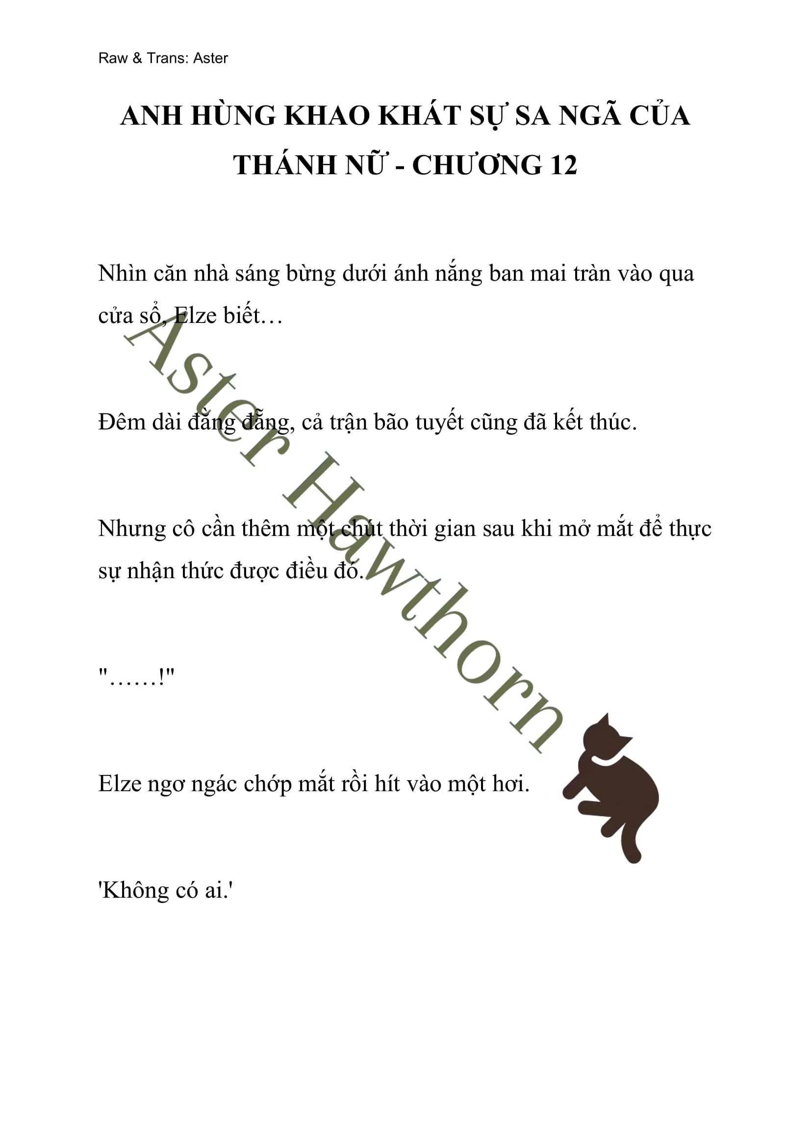 [NOVEL] Anh Hùng Khao Khát Sự Sa Ngã Của Thánh Nữ 