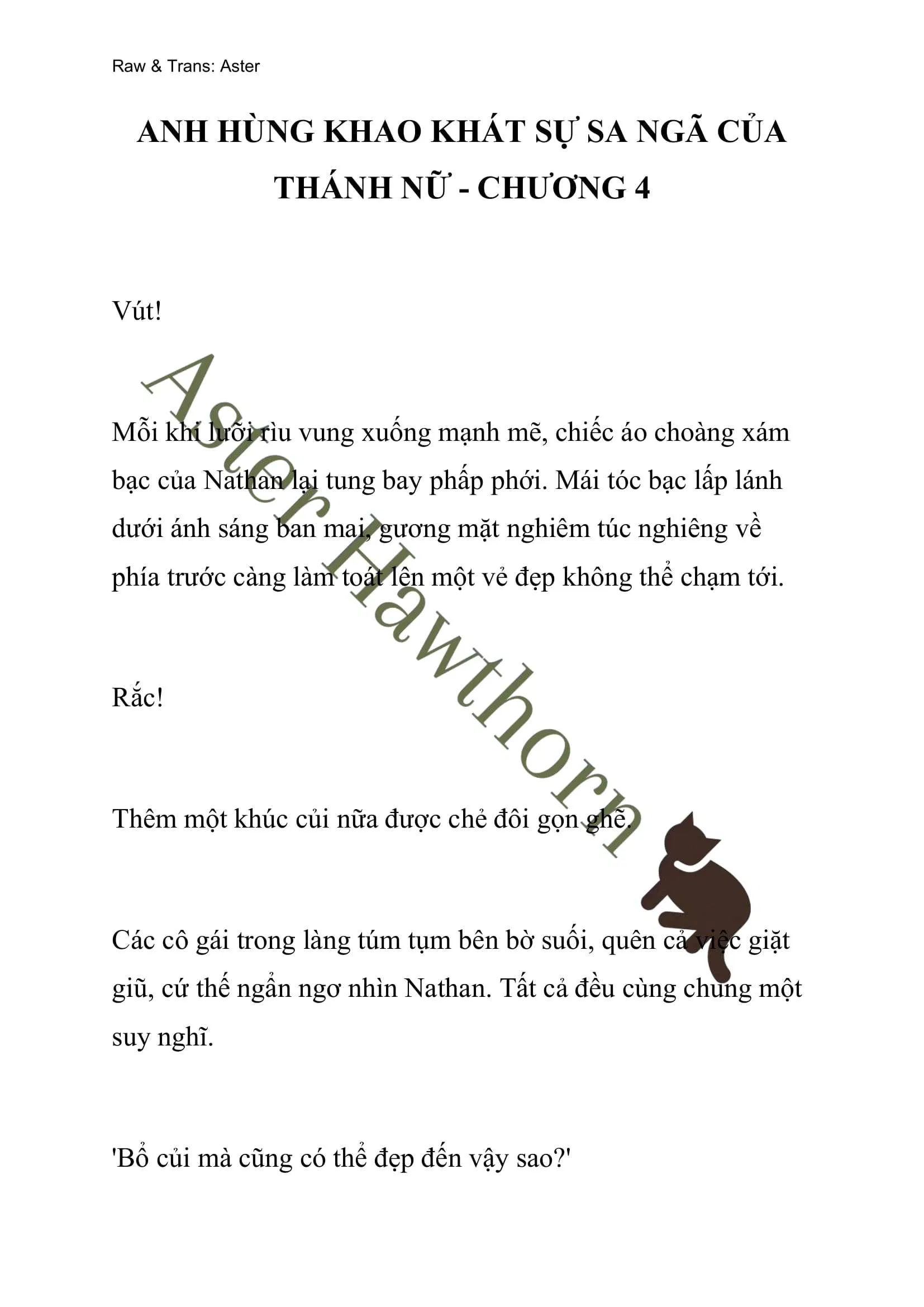 [NOVEL] Anh Hùng Khao Khát Sự Sa Ngã Của Thánh Nữ 