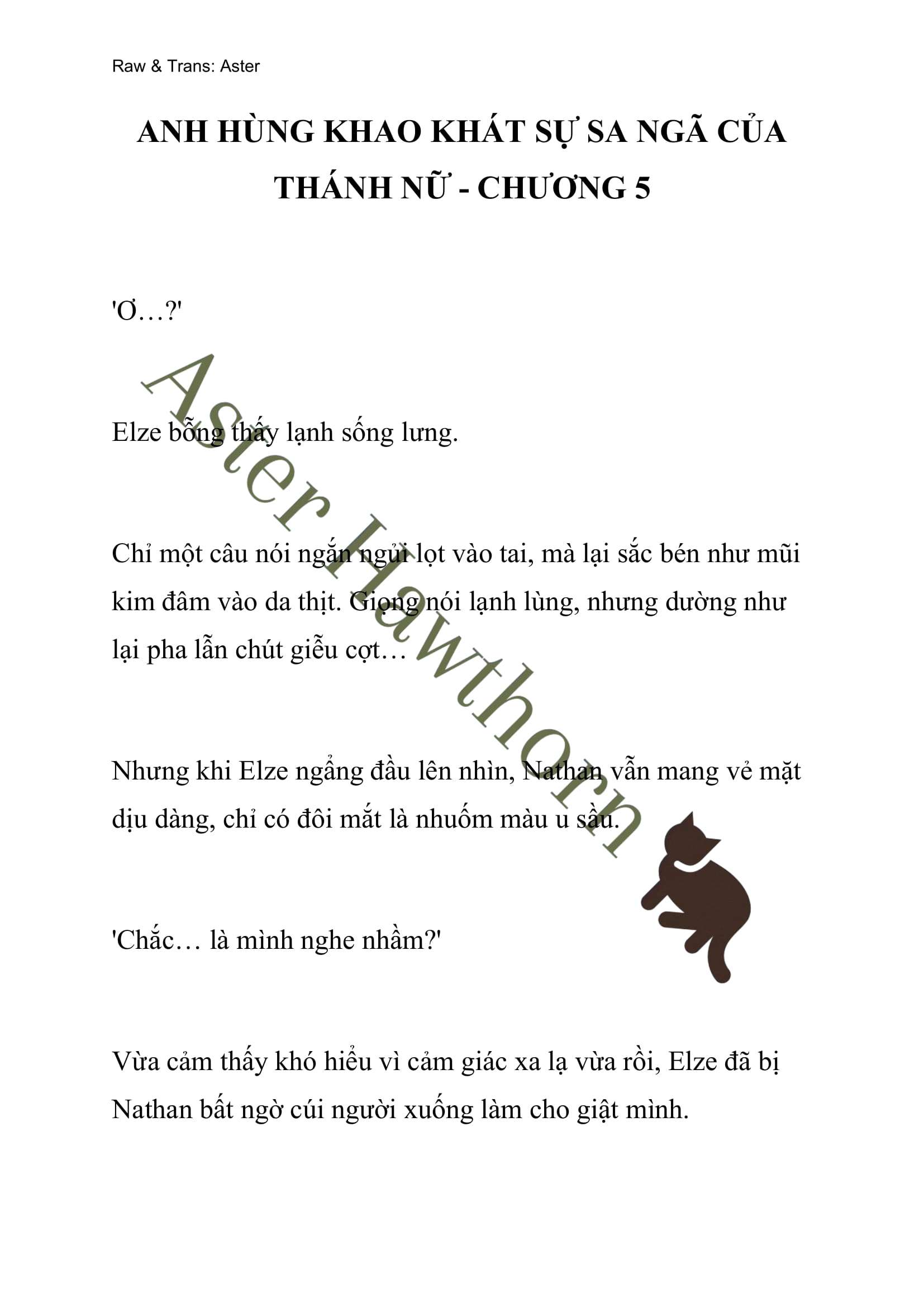 [NOVEL] Anh Hùng Khao Khát Sự Sa Ngã Của Thánh Nữ 