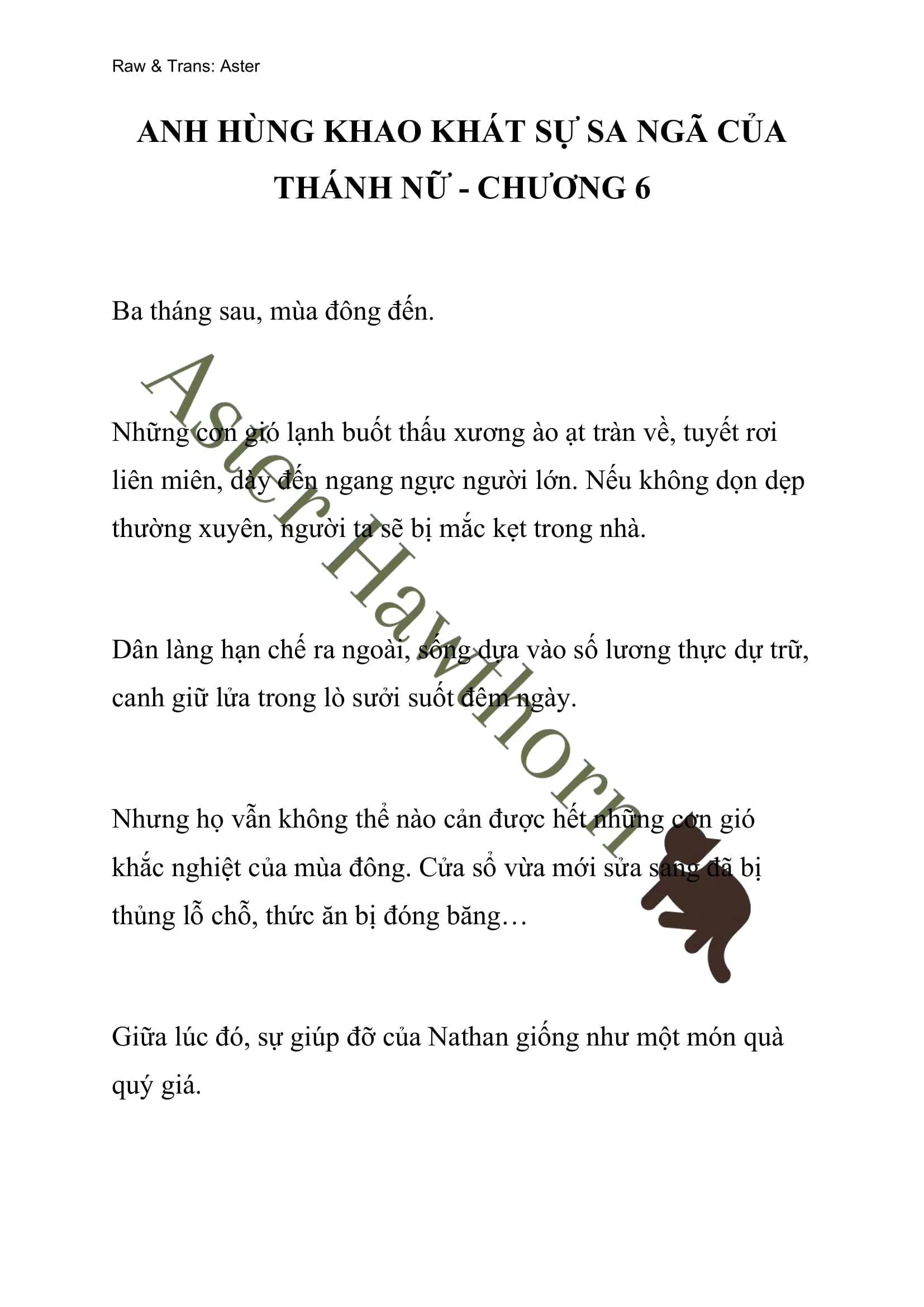 [NOVEL] Anh Hùng Khao Khát Sự Sa Ngã Của Thánh Nữ 