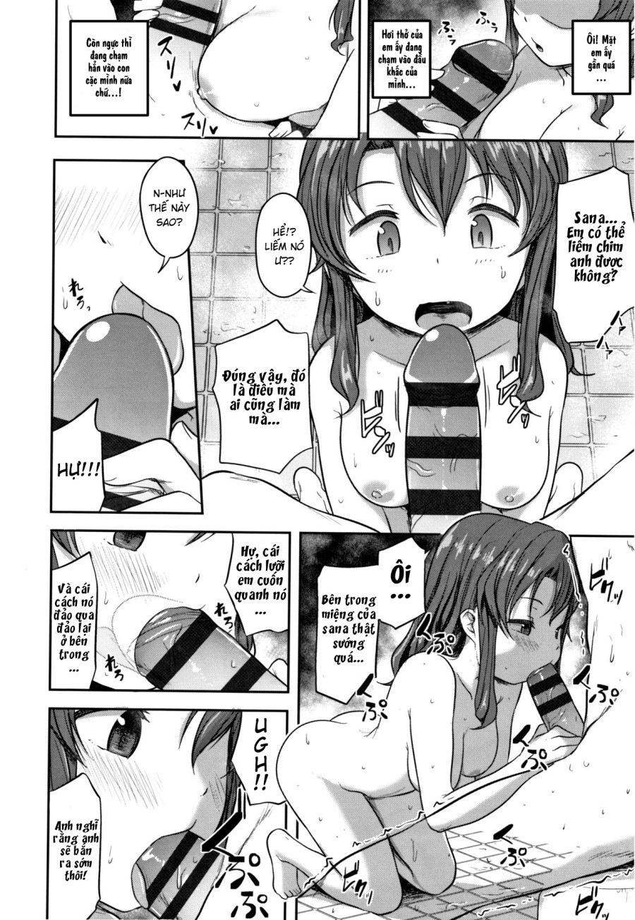 Sana-chan muốn tắm chung... 