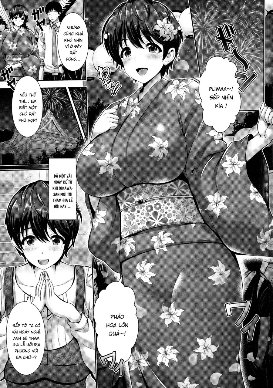 Oikawas-san và cặp vếu bự trong bộ yukata 