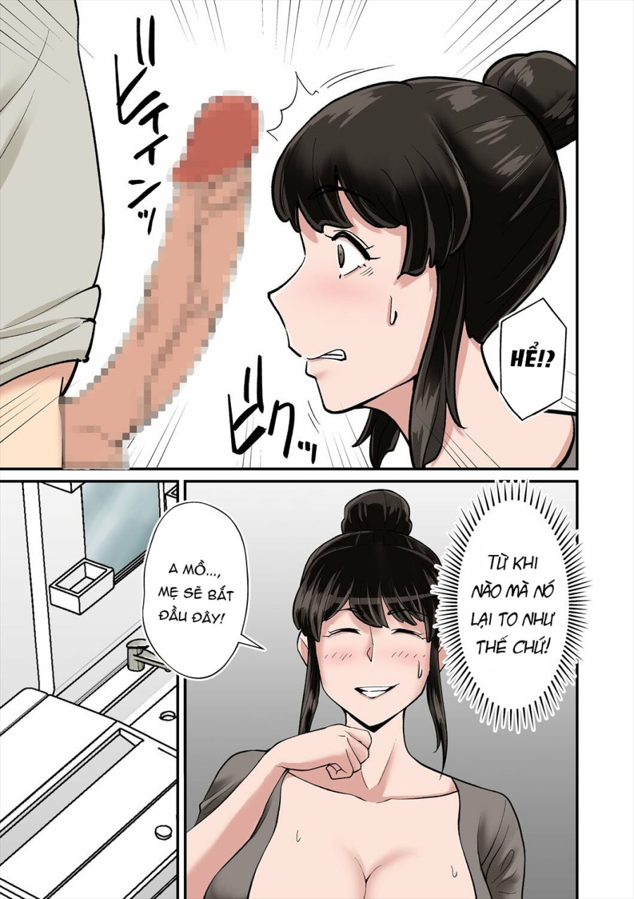 Mom is crazy for her son's cock! 