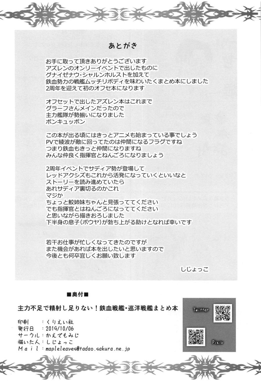 Iron-Blood Battleship and Battle Cruiser Summary Book(Azur Lane) 