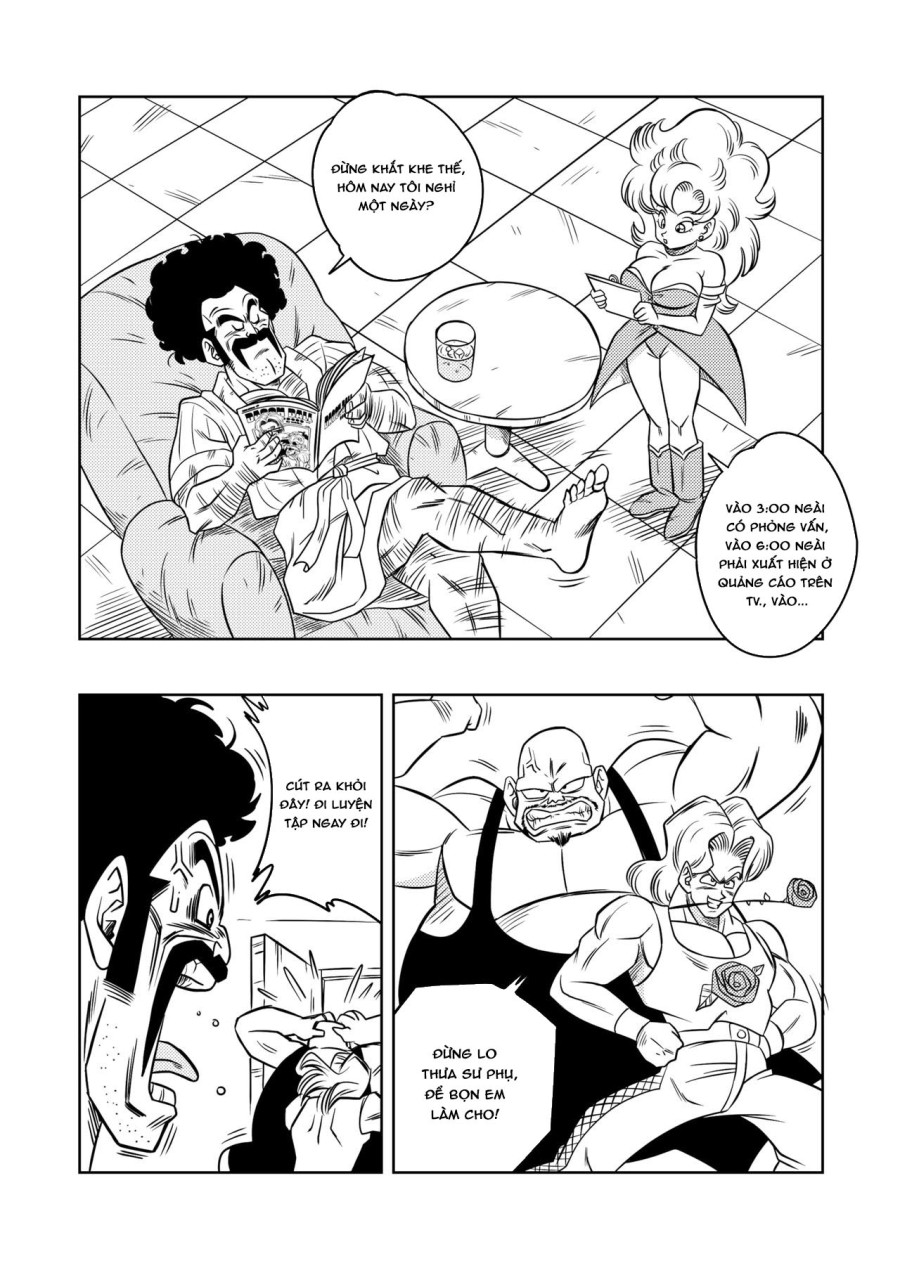 Huấn luyện bí mật của Mr Satan (Dragon Ball Z) 