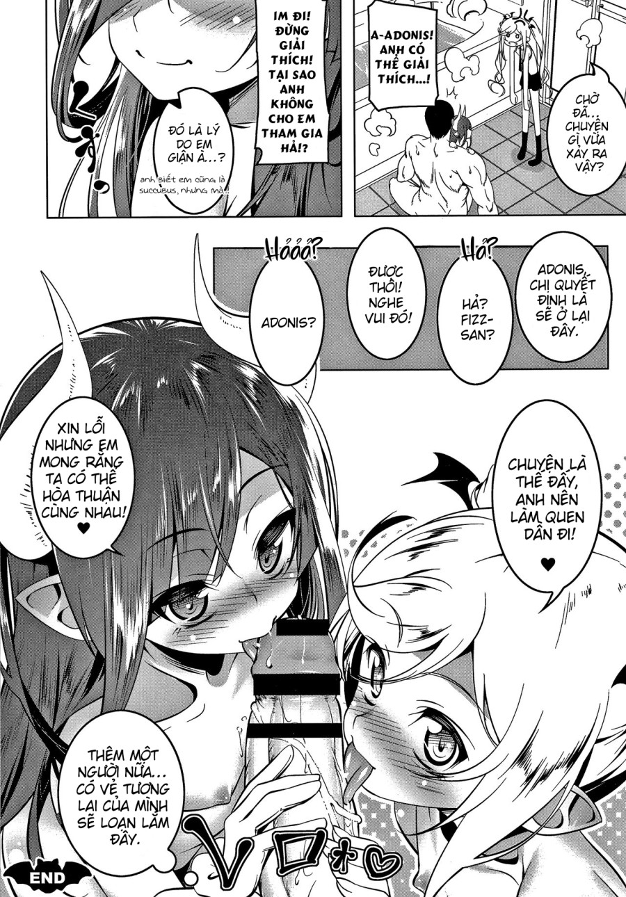 nhà có 5 nàng succubus 