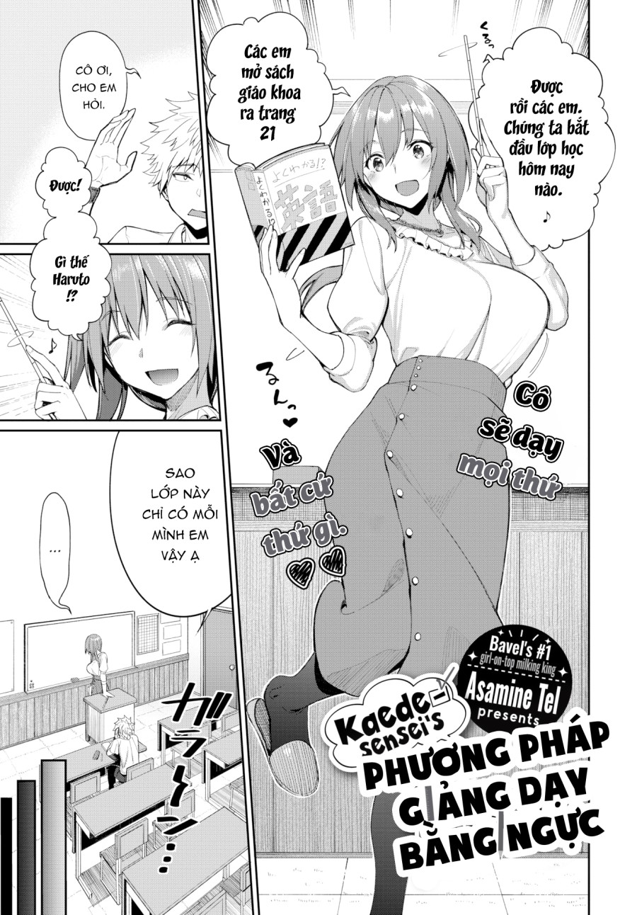 Phương Pháp Giảng Dạy Bằng Ngực Của Kaede Sensei 