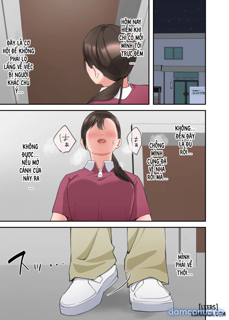 Hitozuma no Kaigoshi ga Yoboyobo Jii-san ni Ikasare Makuru Hanashi- Truyện Màu 