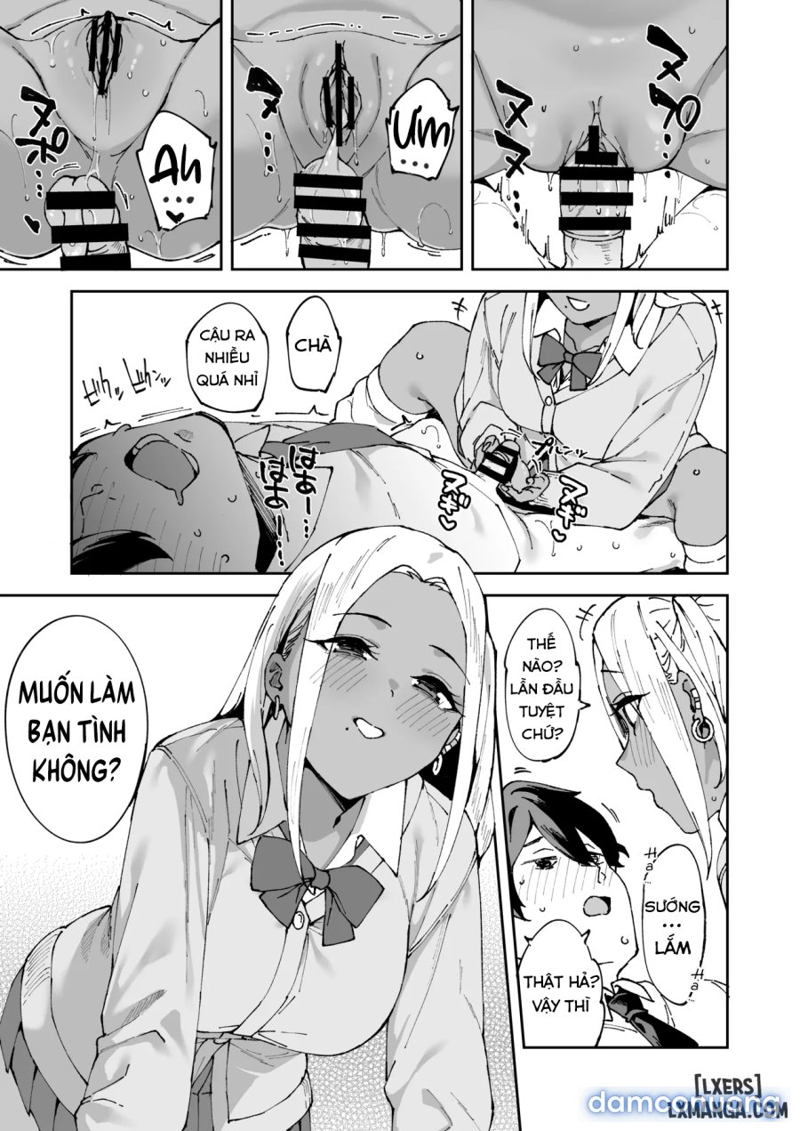 Kurasu no Kuro Gyaru to Sefure ni Natta hanashi 