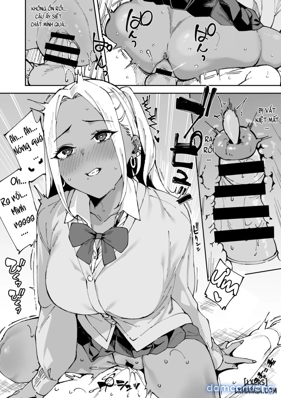 Kurasu no Kuro Gyaru to Sefure ni Natta hanashi 