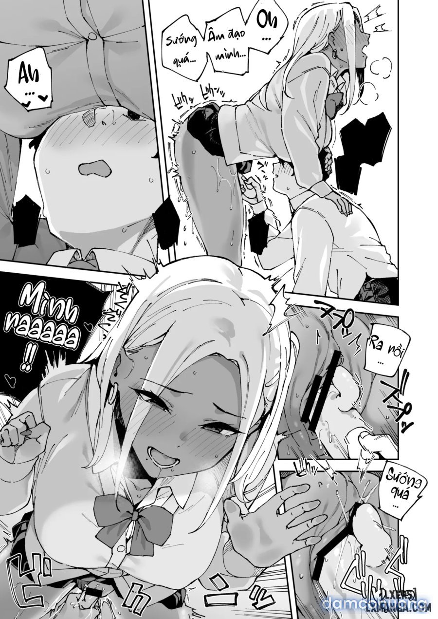 Kurasu no Kuro Gyaru to Sefure ni Natta hanashi 