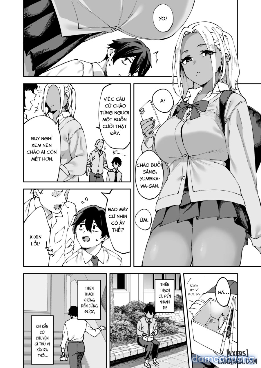 Kurasu no Kuro Gyaru to Sefure ni Natta hanashi 