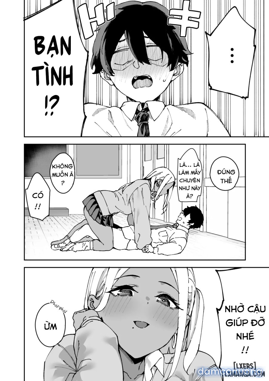 Kurasu no Kuro Gyaru to Sefure ni Natta hanashi 