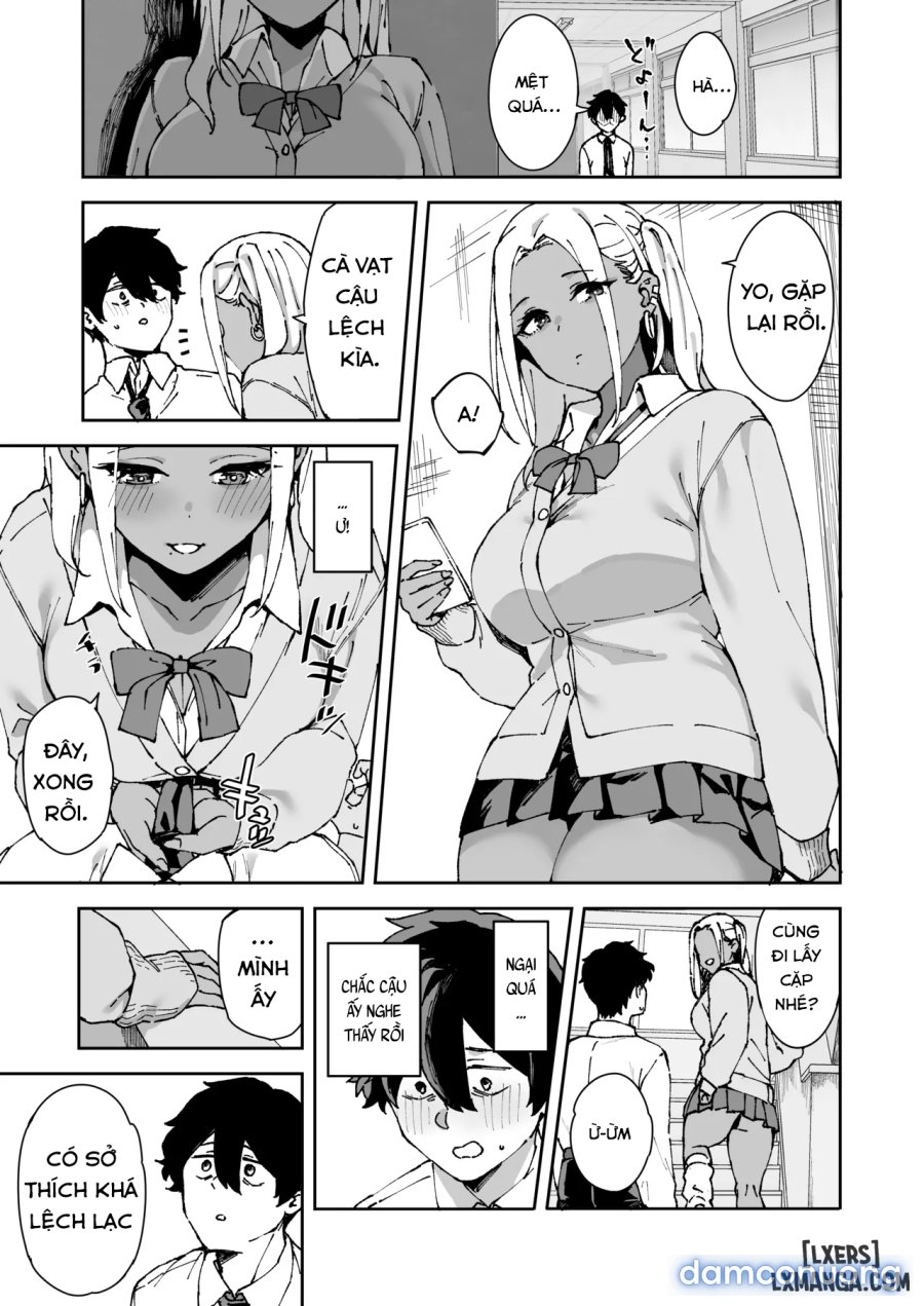 Kurasu no Kuro Gyaru to Sefure ni Natta hanashi 
