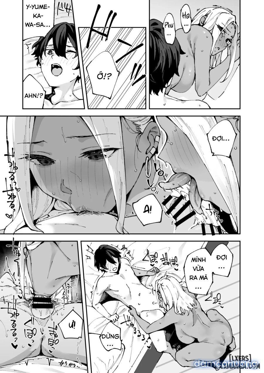 Kurasu no Kuro Gyaru to Sefure ni Natta hanashi 